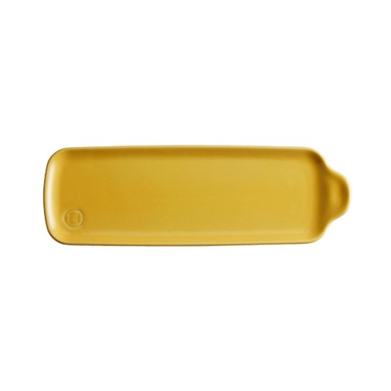 "Aperitivo" ceramic platter, 31 x 10 cm, Provence Yellow - Emile Henry