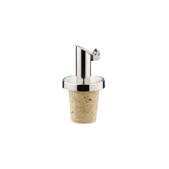 Free flow bottle pourer spout, with flap - Westmark