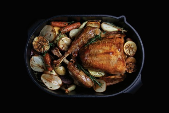 Roast tray, aluminum, 43.5 x 24.5 cm - AMT Gastroguss