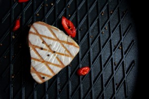 Vierkante grillpan, aluminium, 28 x 28 cm - AMT Gastroguss