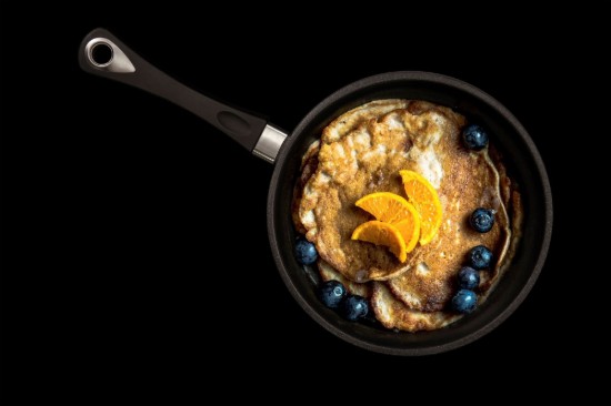 Frying pan, aluminum, 20 cm, height 4 cm, induction - AMT Gastroguss