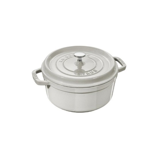 Cocotte-Kochtopf, Gusseisen, 20 cm/2,2 L, White Truffle - Staub