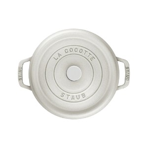 Pentola Cocotte in ghisa, 24 cm/3,8 L, White Truffle - Staub