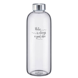 Borraccia "Viva" con rivestimento in tessuto, 1 L, Rosso - Westmark