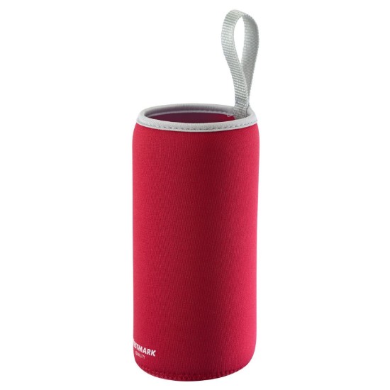 Waterfles "Viva" met textielcoating, 1 L, Rood - Westmark