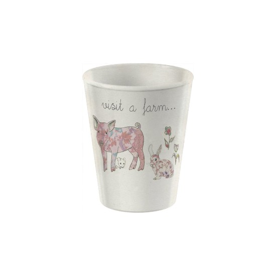 5-delige serveerset "Visit a farm Pig" voor kinderen - van Kitchen Craft