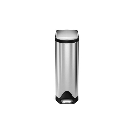Pedal trash can, 18 L, Stainless Steel - simplehuman