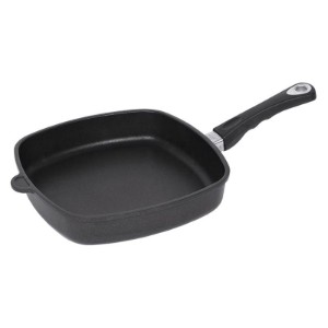 Padella in alluminio, 28 x 28 cm, induzione - AMT Gastroguss
