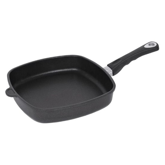 Padella in alluminio, 28 x 28 cm, induzione - AMT Gastroguss