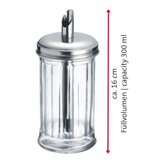 Suikerdispenser "New York" 300 ml, glas - Westmark