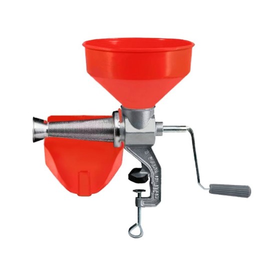 Handmatige tomatenpers, N.3, met plastic accessoires - Cibustek