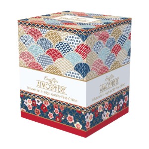  Tazza da 350 ml "Okinawa" con coperchio e infusore, porcellana - Easy Life