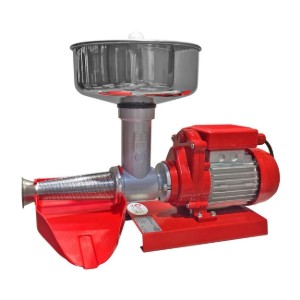 Spremiagrumi elettrico per pomodori, 450 W, con imbuto in acciaio inox - Cibustek