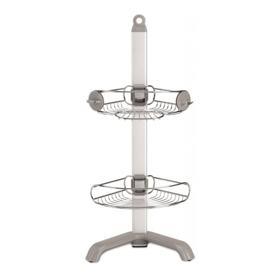 Caddy rack for bathroom accessories, anodized aluminum - simplehuman