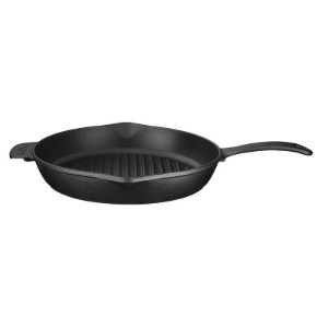 Grillpan, gietijzer, 28 cm - merk LAVA