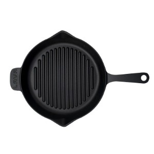 Grillpan, gietijzer, 28 cm - merk LAVA