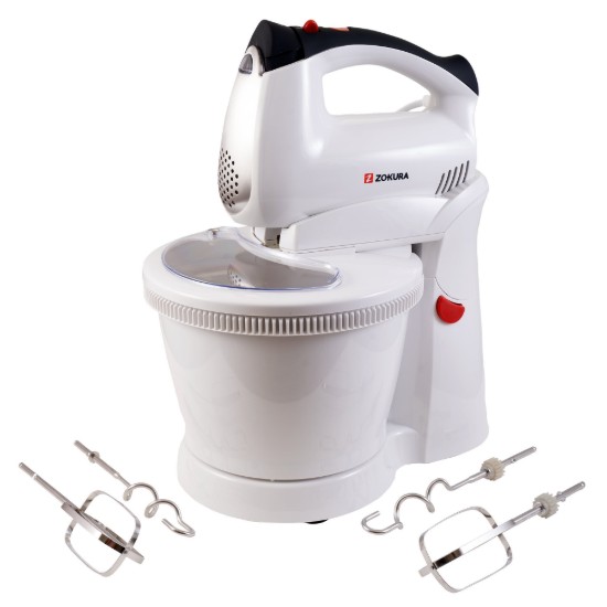 Μίξερ χειρός με μπολ, 400 W, 2.5L - Ζοκούρα