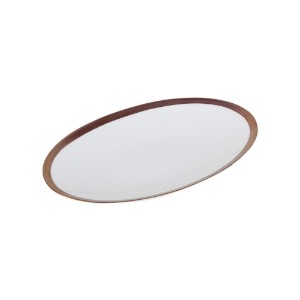 Piatto ovale Copper Line 30 x 20 cm - Porland  