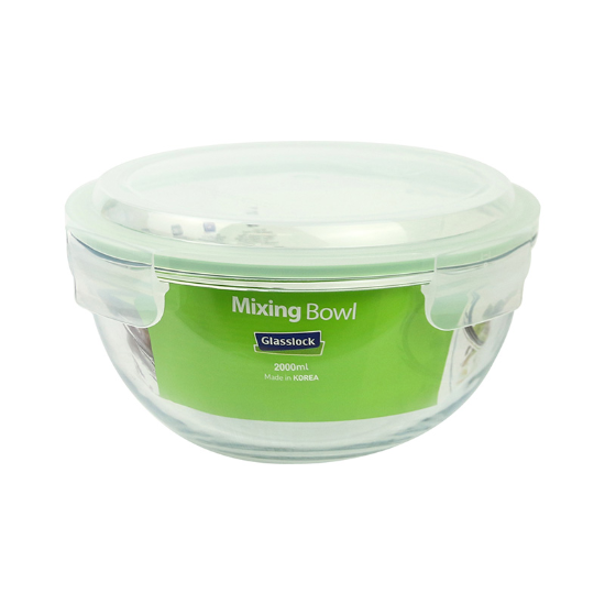 Bowl made from glass, 2 L - Glasslock