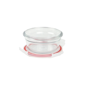 Food storage container, round, 450 ml, made from glass - Glasslock