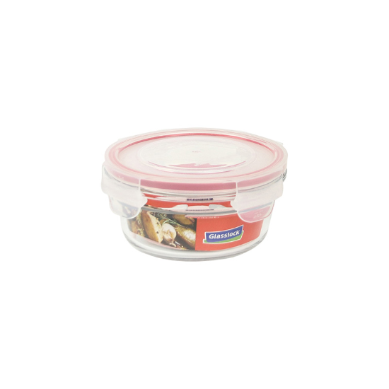 Caserola rotunda 450 ml, sticla - Glasslock