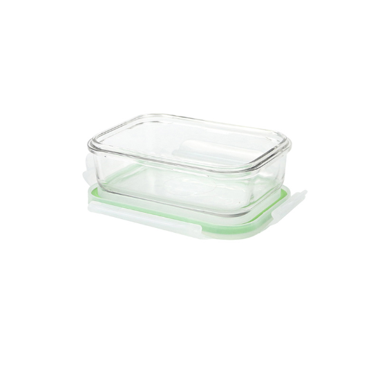Matoppbevaringsbeholder, 400 ml, laget av glass - Glasslock