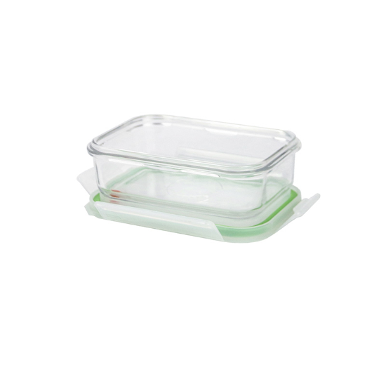 Food storage container, "Air Type" range, 400 ml, made from glass - Glasslock