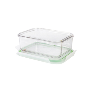 Food storage container, "Air Type" range, 715 ml, made from glass - Glasslock