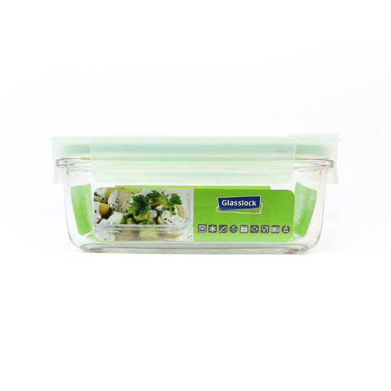 Voedselbewaarbak, serie "Air Type", 715 ml, gemaakt van glas - Glasslock