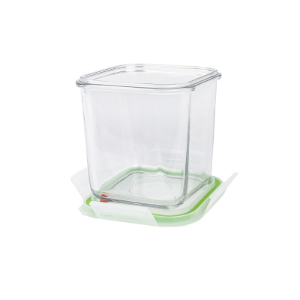 Food storage container, "Air Type" range, 920 ml, made from glass - Glasslock
