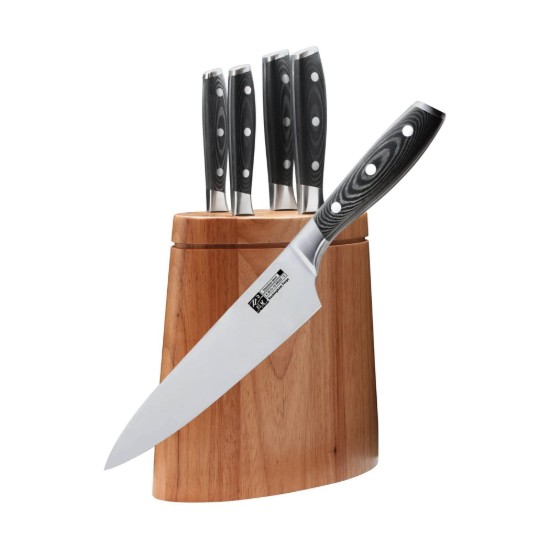 Set di coltelli da 6 pezzi, "Rockingham Forge", acciaio inossidabile - Grunwerg