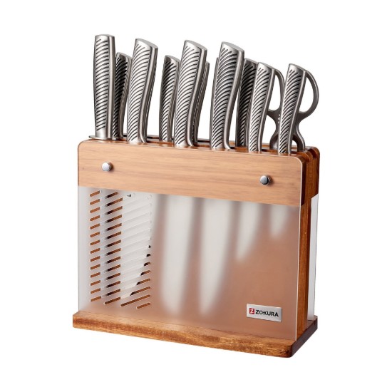 Set coltelli 14 pezzi, acciaio inossidabile tedesco - Zokura