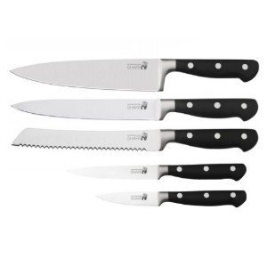 Set di coltelli da 6 pezzi, acciaio inossidabile, "Rockingham Forge Sharp'N"- Grunwerg