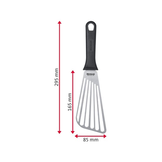 "Master Line" spatel med slidser, 29,5 cm, rustfrit stål - Westmark