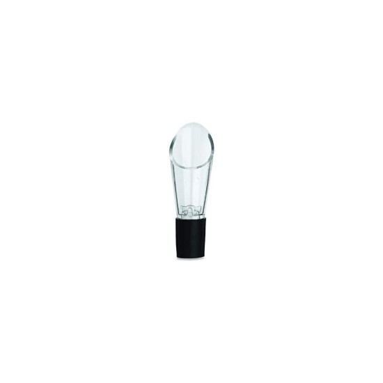 Strumento versatore antigoccia per vino "Aperiti", acrilico, 17 cm - Grunwerg