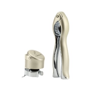 2-delige champagneset, "Rabbit" model, zink - by Kitchen Craft