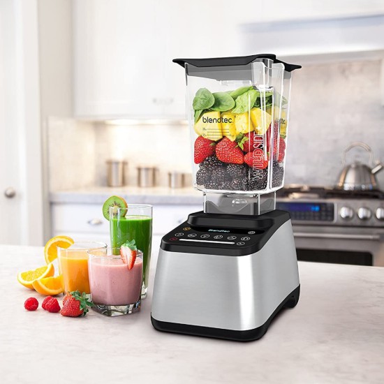 Frullatore "Designer 725", 1800 W, colore argento - Blendtec