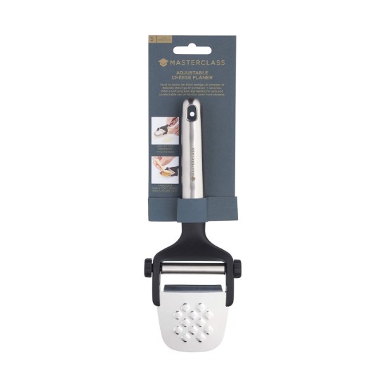 Kaasschaafmachine, roestvrij staal, 25 cm, 'Master Class' - Kitchen Craft