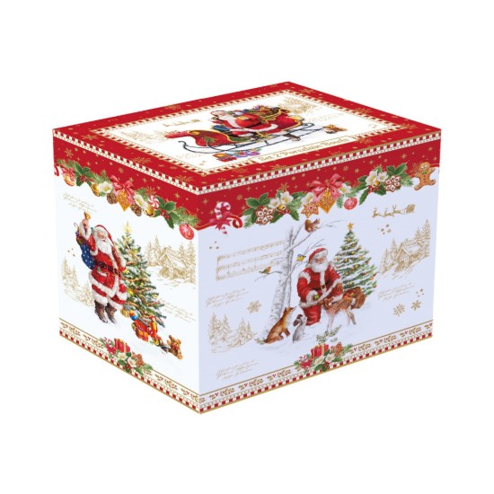 Set van 2 porseleinen kommen, 14 cm, "CHRISTMAS MEMORIES" - merk Easy Life