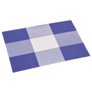 Tafelmat, 43 x 29 cm, PVC, blauw - Kesper