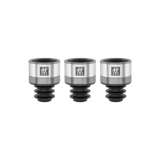 Set di 3 tappi sottovuoto per bottiglie di vino, "FRESH & SAVE" - Zwilling
