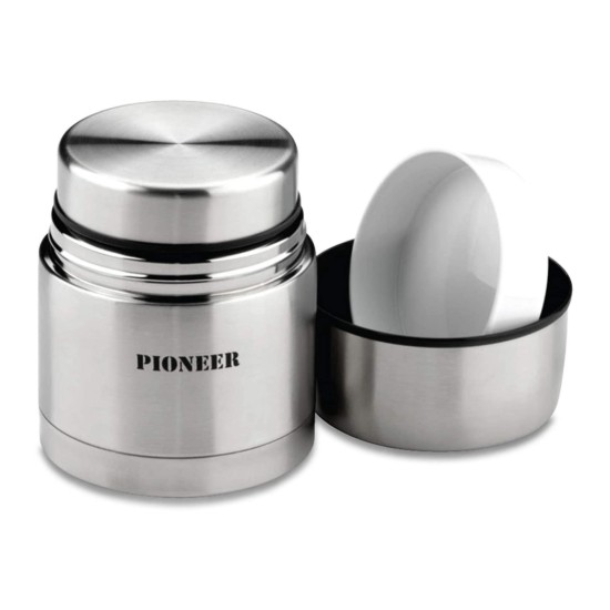 Contenitore termoisolante per zuppa "Pioneer", 500 ml, colore Silver - Grunwerg