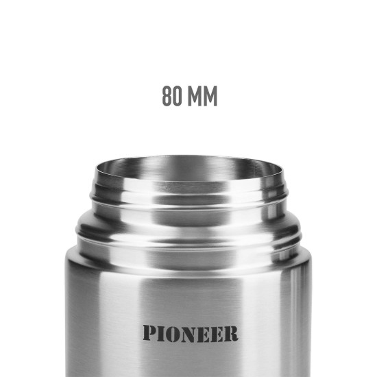 Contenitore termoisolante per zuppa "Pioneer", 500 ml, colore Silver - Grunwerg