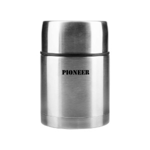 Contenitore termoisolante per zuppa "Pioneer", 700 ml, colore Silver - Grunwerg