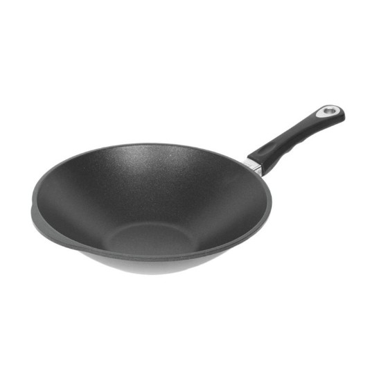 Wok pan, aluminum, 32 cm, induction - AMT Gastroguss