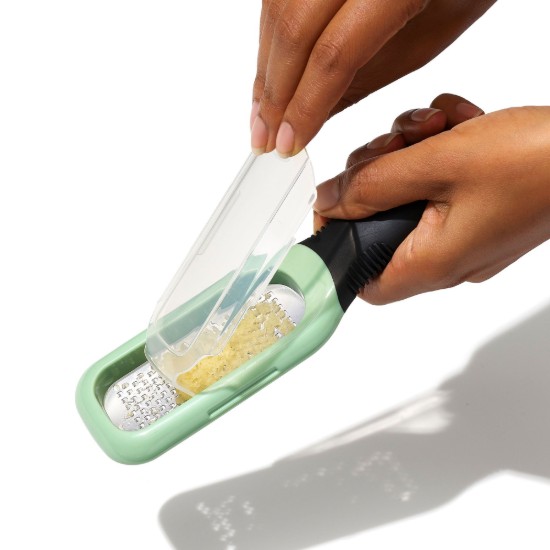Gember/knoflookrasp, roestvrij staal, 18 cm - OXO