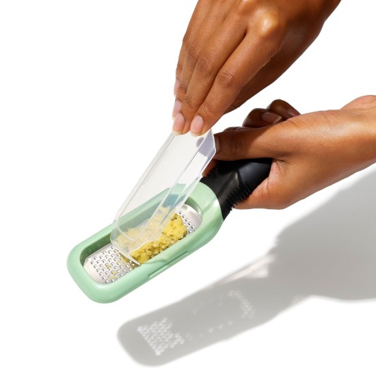 Gember/knoflookrasp, roestvrij staal, 18 cm - OXO