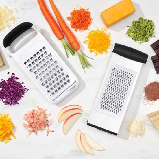 Διπλό τρίφτη, ανοξείδωτο χάλυβα - OXO