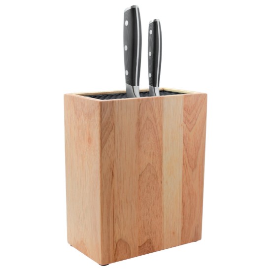 Ceppo per coltelli "Rockingham Forge" in legno di gomma - Grunwerg