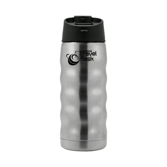 Termos inox "Pioneer", 350 ml, Argintiu - Grunwerg